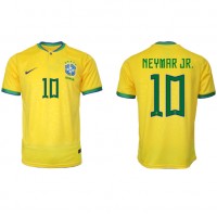 Maglie da calcio Brasile Neymar Jr #10 Prima Maglia Mondiali 2022 Manica Corta